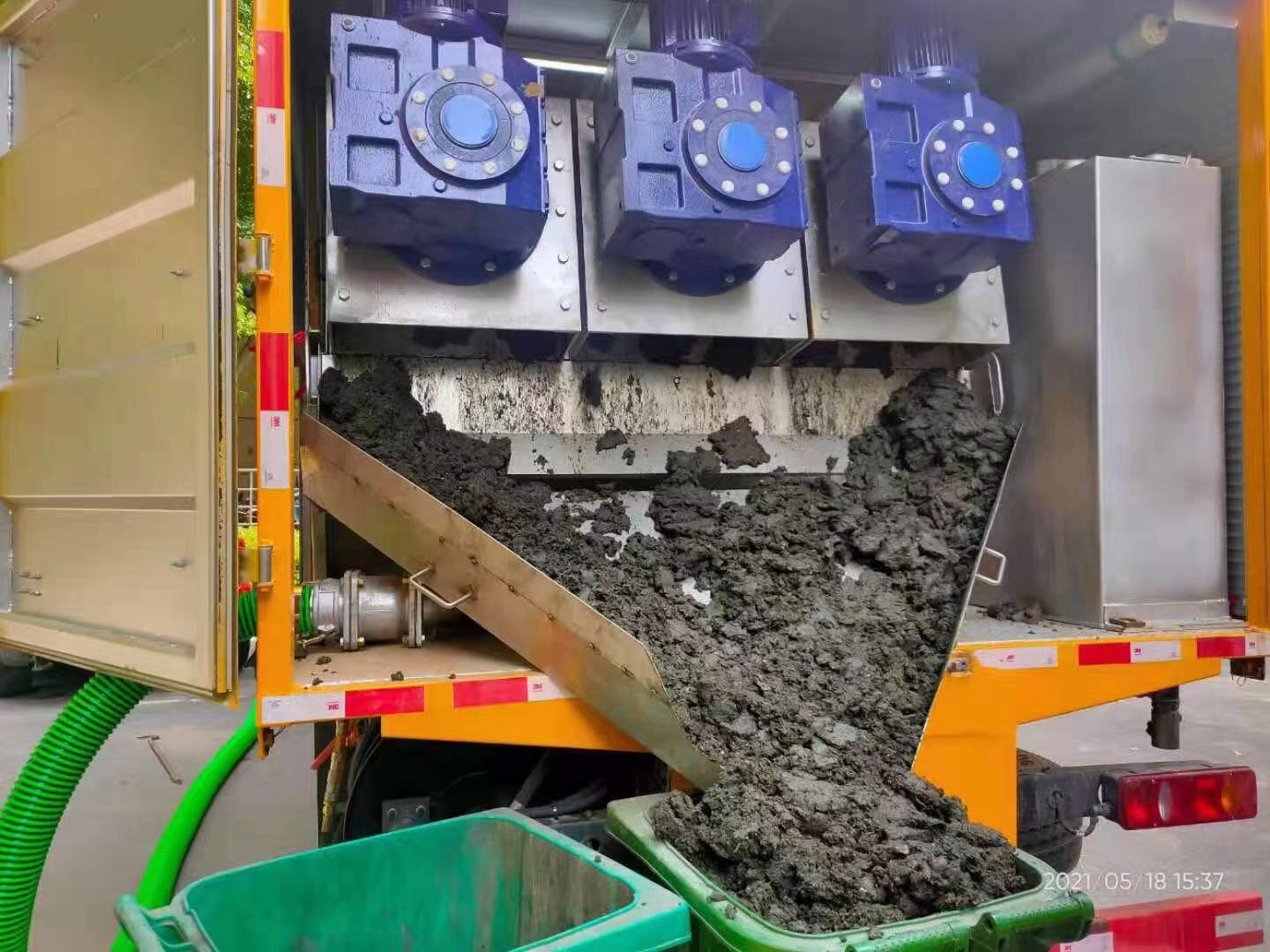 神农架化粪池清掏城市维护站-泥浆净化干湿分离处理